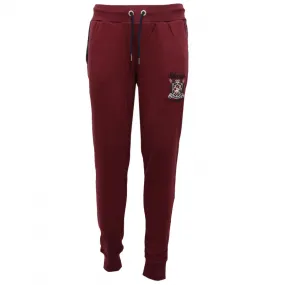 7336K    pantalone tuta uomo BEVERLY HILLS POLO CLUB bordeaux sweatpant man